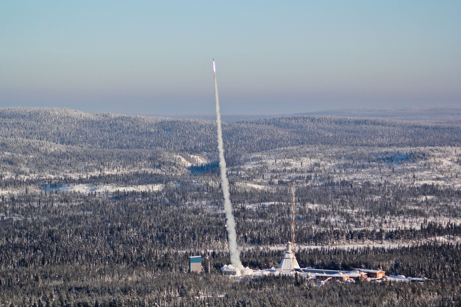 Rocket Launch in Kiruna